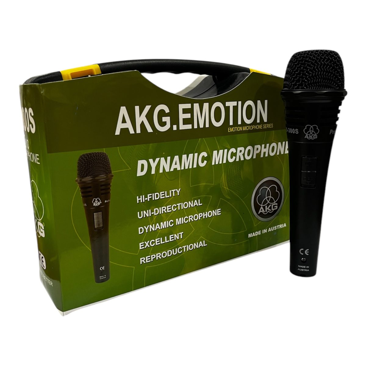 🎤 میکروفن داینامیک حرفه‌ای AKG Emotion مدل D300S