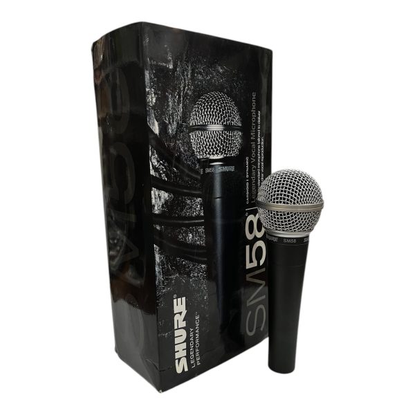 🎤 میکروفن داینامیک شور Shure SM58 – انتخاب حرفه‌ای ها