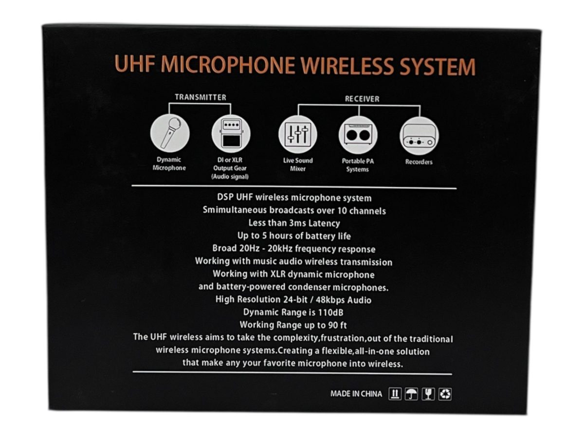 میکروفن بی‌سیم UHF مدل MTU-002R - تصویر 4